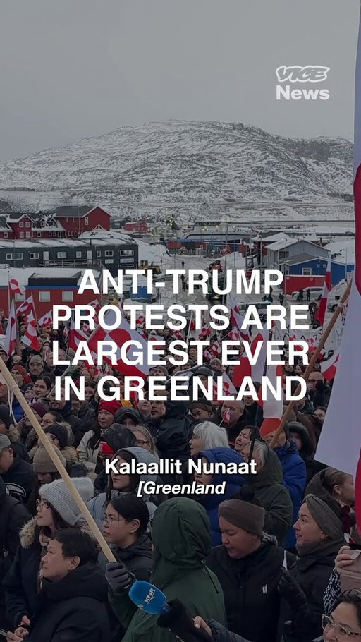 Thousands gathered in Nuuk for what organizers call the largest protest in Greenland’s history. Chants echoed through the city: Greenland belongs to Greenlanders. 