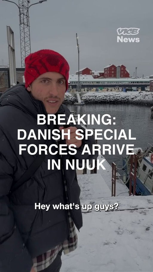 BREAKING: Danish special forces soldiers arrive in Nuuk 