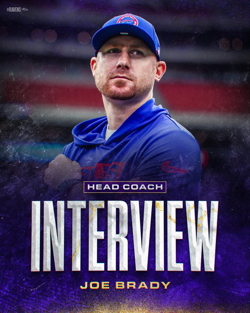 We have completed an interview with Joe Brady for our head coach position. 