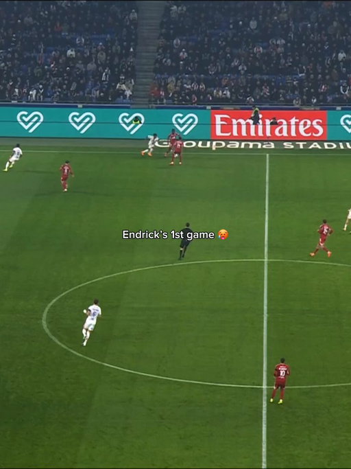Endrick's Ligue 1 debut. Enjoy. 🇧🇷 