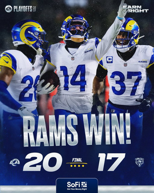 EARNED OUR SPOT IN THE NFC CHAMPIONSHIP! 