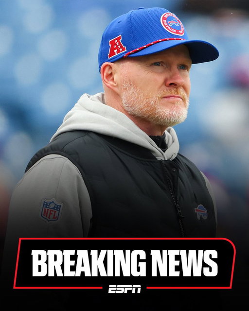 Bills fired HC Sean McDermott, per source. 