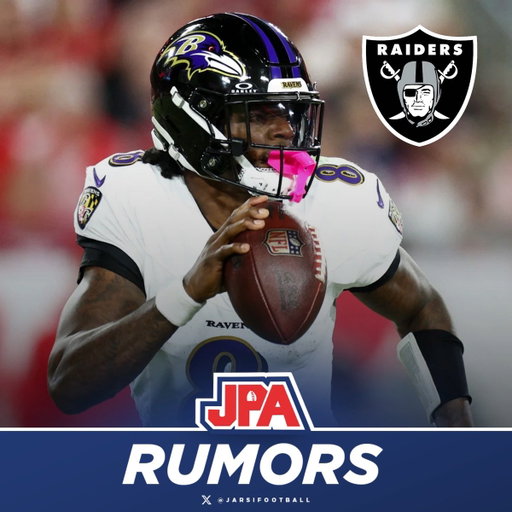 𝗥𝗨𝗠𝗢𝗥𝗦: There has been speculation in recent days that the Ravens and Raiders could end up discussing a trade that would send Lamar Jackson to Las Vegas, per @profootballtalk

“There's a feeling out there that the Raiders are going to make a play for Lamar. That that's the big splash.”