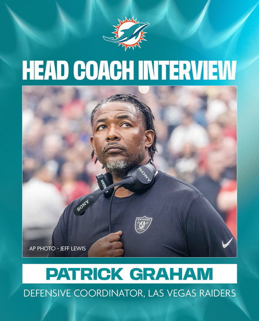 We have completed an interview with Patrick Graham for our head coach position. 