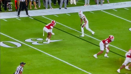 This is teach tape from Indiana’s D’Angelo Ponds. Perfect footwork to mirror and phenomenal job disrupting the catch point.

He’s going to be such a fun player in the NFL. 