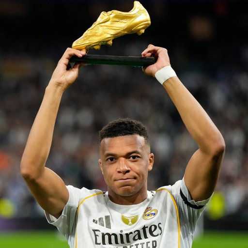 Mbappé es el favorito para ganar la Bota de Oro con un 24% de probabilidades

Le siguen Lamine Yamal (9%) y Vinicius Junior (6%) 
