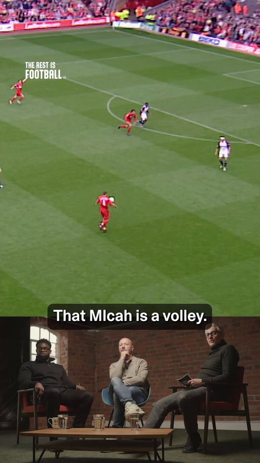 🗣️ @MicahRichards: "You think that's a volley?"

🗣️ @AlanShearer: "I don't think, I know that's a volley!"

Was Gerrard's strike a volley or half volley? 👀😅 
