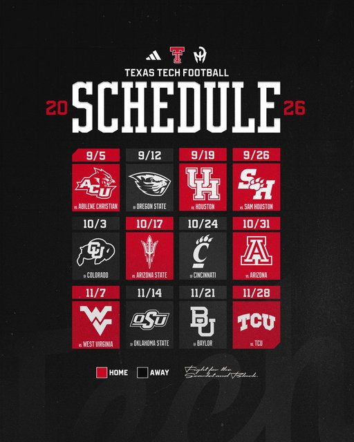 The 2026 schedule is here! 📅 

📰: https://t.co/k5TIHDj0p5 