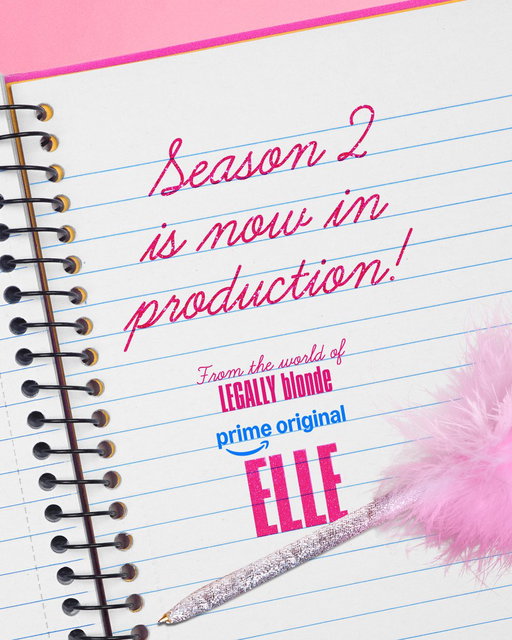 Elle will be back for Season 2! 💖 