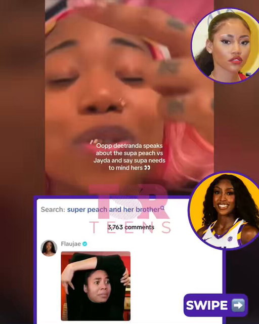 Oop! Looks like Deetranada has entered the chat with a few things to get off her chest amid the Supa Peach and Jayda Cheaves drama. 👀 

Flaujae even dropped a comment under a clip from Deetranada’s live. 

(📸/🎥: @gettyimages, @truetomyself_87) ✍🏽: #TSRStaffKH 
