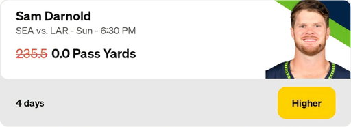 Darnold free pick available to all NEW code ZIRK users that sign up for Underdog by sunday. 🤝
Use code ZIRK+get $75 in funds after your first $5 entry and up to $1000 in bonus funds.  https://t.co/acAKAFKNhK 