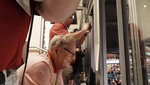 A legendary ending called by a legendary Hoosier. 