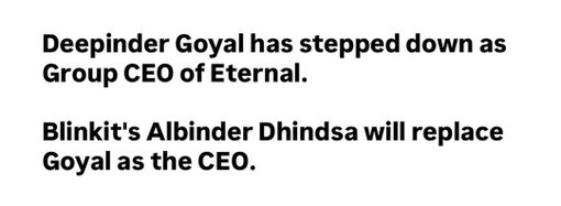 Crazy. Aaj kal Blinkit se CEO bhi 10 minute mein mil jaata hai 
