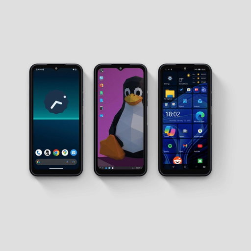 I used to jailbreak android phones and put Kali on them 🥹

 @NexPhone 

✅ Android 16
✅ Linux (Debian) 🐧
✅ Windows 11 🪟 

IP68/IP69
12GB RAM / 256GB storage + microSD
120Hz display
$549 (ships Q3 2026)

 I pinged the company for a review unit. I really hope I can get one in! 