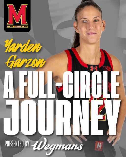 From Ra’anana to College Park 🌎🏀

@YardenGarzon grew up idolizing a Terp legend. Now, she’s writing her own chapter at Maryland and paving the way for the next generation while chasing her WNBA dream.

🔗: https://t.co/pJ8aR6cyqR 