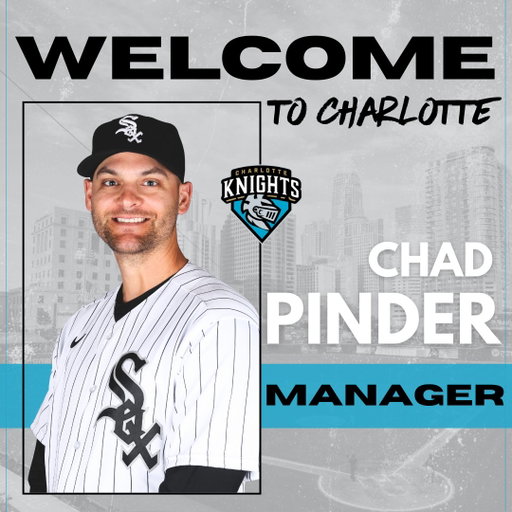 A new era of Knights Baseball starts now! 

Chad Pinder has been named the Charlotte Knights Manager for the 2026 season.

Let's get to work. 