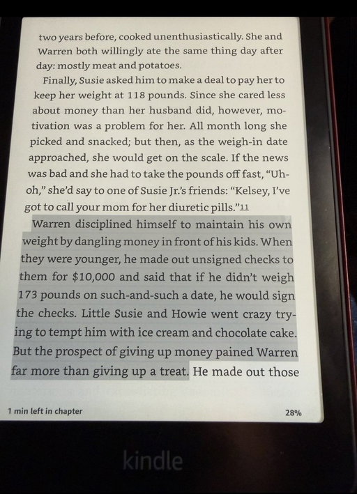 How Warren Buffett stopped himself from getting fat: 