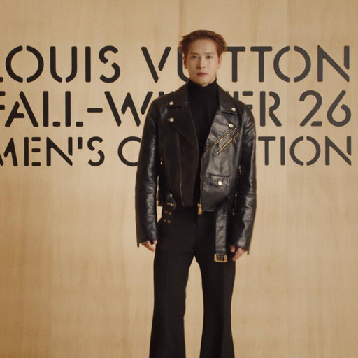 Fall-Winter 2026 Show. House Ambassadors and Friends of the House #JacksonWang, #Malice, #ShoHirano, #Skepta, #MilesCaton, and #JohnLegend attended the show by @Pharrell. Watch the full video at https://t.co/DHHmdebfcF 

 #LVMenFW26 #PharrellWilliams #LouisVuitton 