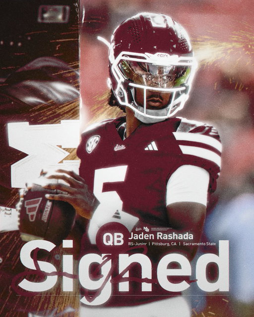 Welcome to Starkville, @jadenrashada!

#HailState 