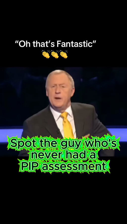 Remember that time Chris Tarrant said being disabled is fantastic on national TV?

Meanwhile, I have to explain my entire existence every few years to keep the lights on. 

And, no, phone a friend is not allowed. 

#BritishComedy #DisabilityComedy #WhoWantsToBeAMillionaire #PIP 