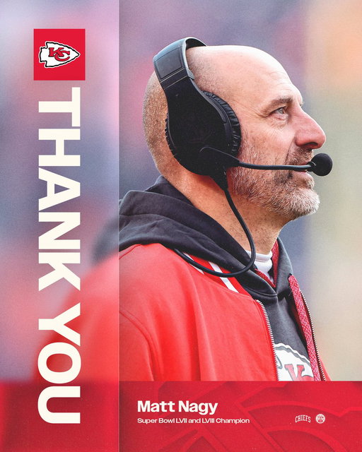 Forever a Super Bowl champ. Thanks for everything, Coach Nagy! 