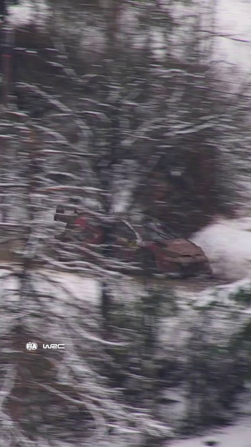 Stress level: elevated 📈

#WRC | #RallyeMonteCarlo 🇲🇨 