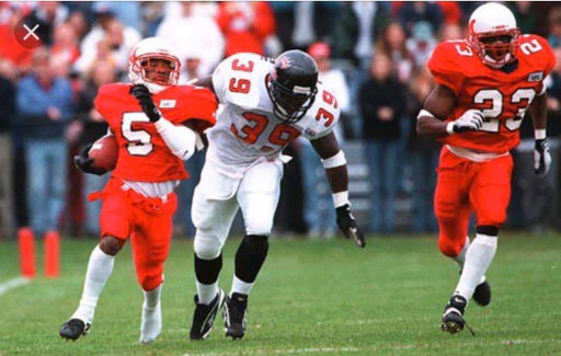 Rapper “Plies” playing wide receiver for Miami university 1997 ‼️ 