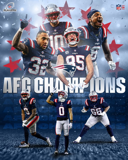 BACK LIKE THEY NEVER LEFT ‼️

THE PATRIOTS ARE HEADED TO #SBLX 🫡 