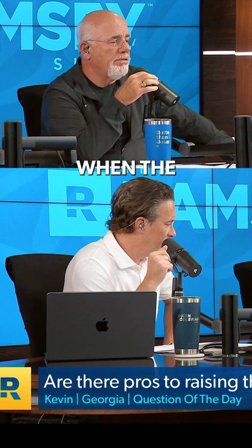 Dave gives an explanation on The Ramsey Show of simple economics. 