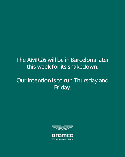 An update on Barcelona Shakedown. 