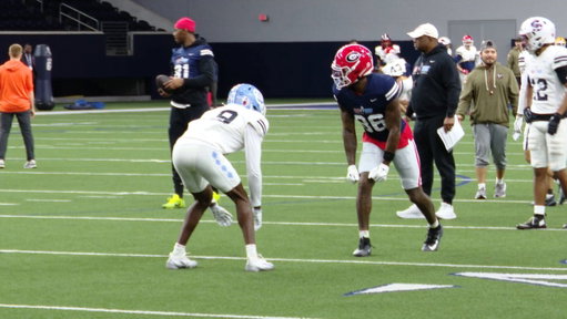 Over the shoulder. On the money.

@dillonbell6_ | @GeorgiaFootball

#ShrineBowlWHOSNEXT 