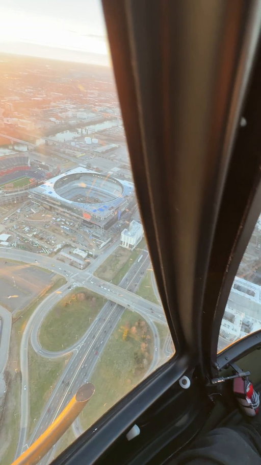 The Tennessee Titans' new stadium is more than halfway done ahead of its February 2027 completion:

• $2.2 billion cost
• 2.1 million square feet
• 60,000-seat capacity 
