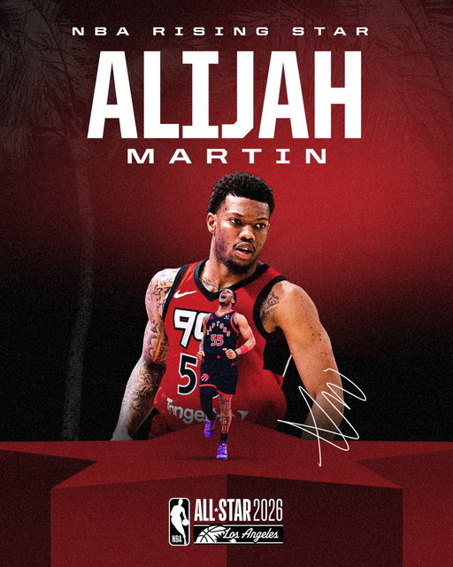The ROOK is RISING 🌟

Alijah is headed to the Rising Stars game at @NBAAllStar 