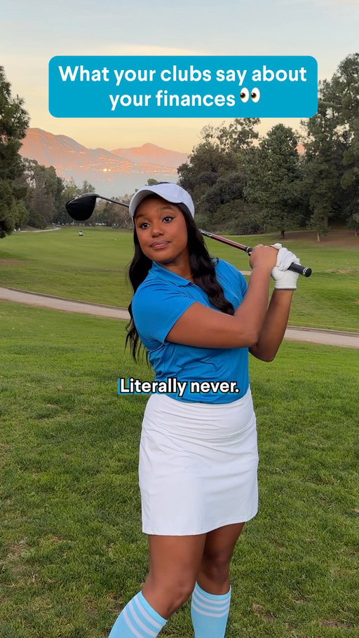 Your golf bag says more about your finances than you think. (Trust us—you’ll never look at a 72° wedge the same way again.) Tune in to season 2 of @TGL presented by SoFi on ESPN and ESPN2 and follow @SoFi for more golf and money moments. 