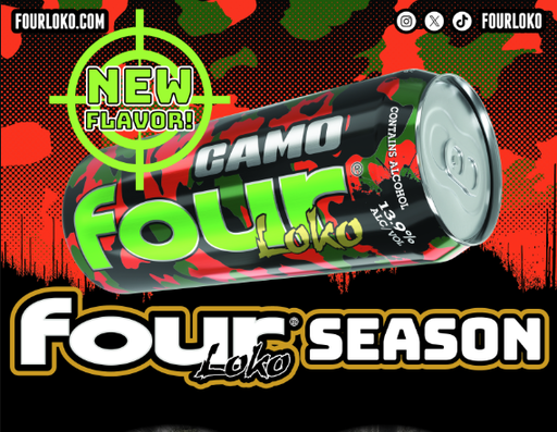 Two new @fourloko flavors to love—this is going to be a great year. Check out the Four Loko Jackpot, with strawberry daquiri flavor that tastes like winning, and the Four Loko Camo with a sour, fruity flavor punch. 

#CoastalBev #FourLoko #FourLokoCamo #FourLokoJackpot 