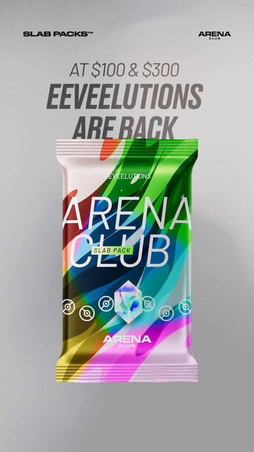 Eeveelutions returns!
All eevees, all evolutions
Only at Arena Club 