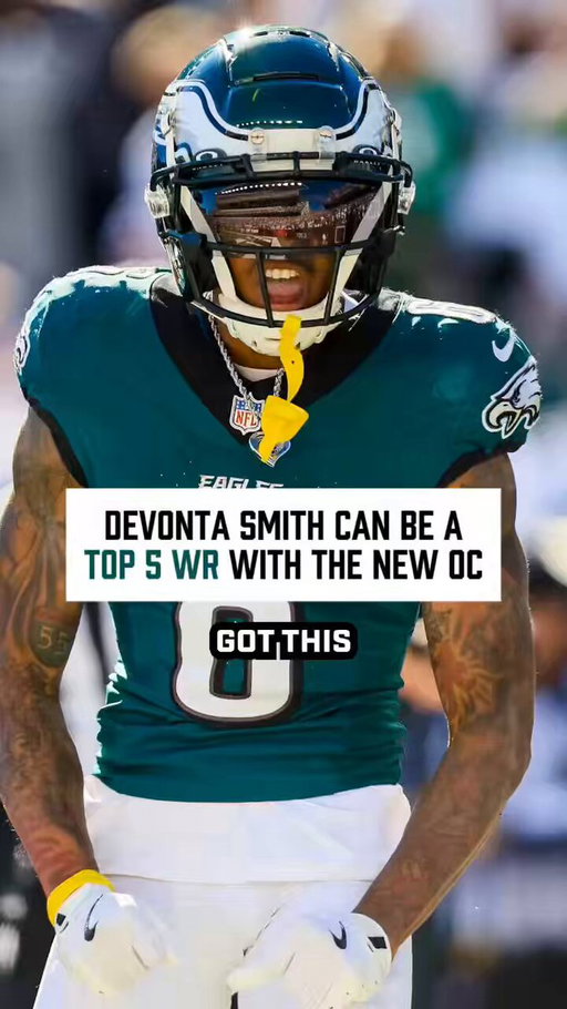 DeVonta Smith can be a Top 5 WR with the next OC 👀 