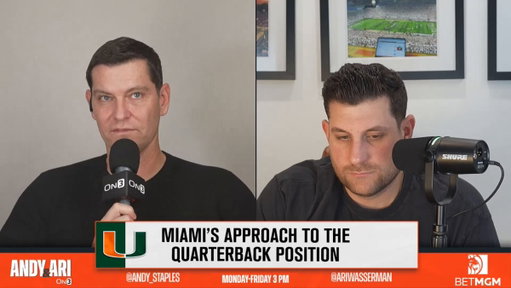 Is Miami TRANSFER QBU?

"Philosophically, they are a transfer QB program."

@AndyStaples and @AriWasserman discuss whether or not more schools should adopt Miami's philosophy at the QB position:

https://t.co/Pu3QqllnCn 