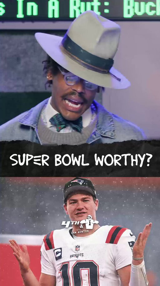 Cam Newton is still going. He needs to stop with his bulls*** takes. 