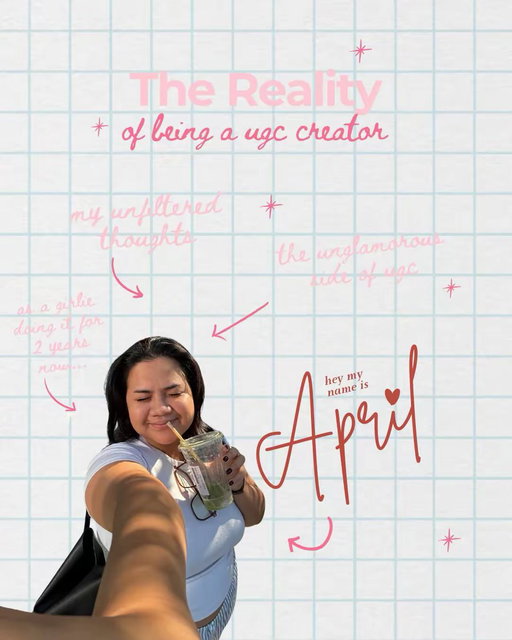 it has been 2 years since i started doing ugc, and here are my unfiltered thoughts about UGC.. just sharing the reality of it behind all the polished posts, amazing brand deals, and big payments! 🧚🏻🩰🪷🫶🏻✨

💌 helloaprilyu@gmail.com
.
.
.
#UGC #ugccommunity #ugcopportunity 