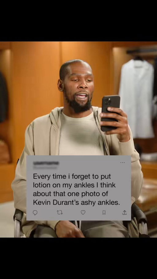 @KDTrey5 Our petition to be your official moisturizer so you don’t have another skincident 🤝 