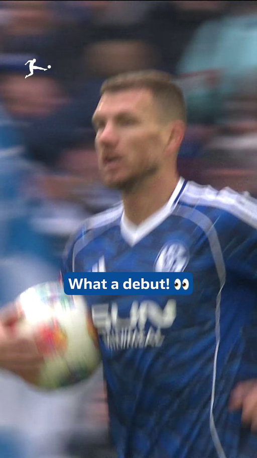 Džeko's dream return recreated in #FC26 💙😍

#BLrecreated | #Bundesliga 