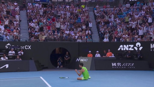 ABSOLUTE CINEMA 🎬

Alcaraz moves into his first AO final after a five set epic lasting 5 hours 27 minutes against Zverev! 

@wwos • @espn • @tntsports  •  @wowowtennis • #AO26 