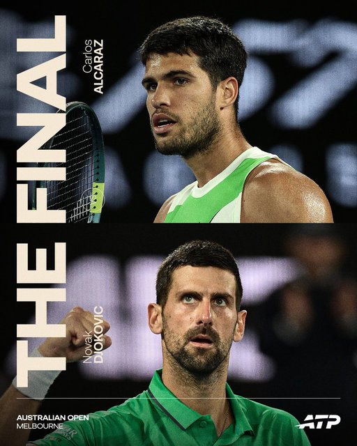 THIS IS NOT A DRILL‼️

@carlosalcaraz vs @DjokerNole for the 2026 Australian Open title. Who've you got? 🏆

#AO26 