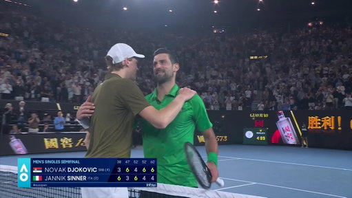 UNBELIEVABLE ‼️

Novak Djokovic will face Carlos Alcaraz in the #AO26 Final after playing out this EPIC with Jannik Sinner

@wwos • @espn • @tntsports  •  @wowowtennis • #AO26 