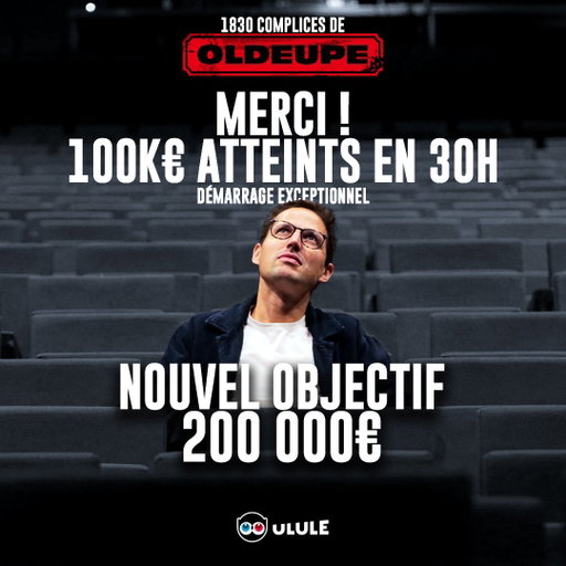 Déjà 1830 complices de Oldeupe sur ULULE

MERCI.
Notre film est officiellement lancé.

Thread (1/4) ⤵ 