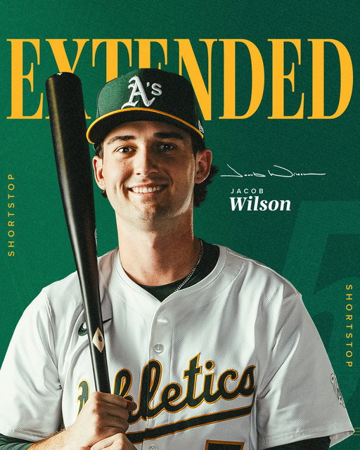 Wilson extended 💪

We have agreed to terms with shortstop Jacob Wilson on on a seven-year contract through the 2032 season with a club option for 2033. 