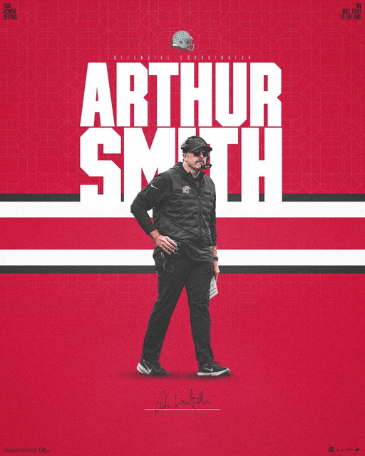 Welcome to Buckeye Nation, Arthur Smith 🌰 