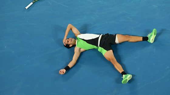 VAMOS! Carlos Alcaraz Beats Novak Djokovic To Win The Aussie Open Title, Becoming The Youngest Man Ever To Win All Four Grand Slams https://s.barstool.link/c/article-3562278 