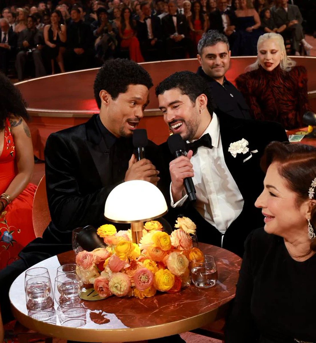 Trevor Noah surprises Bad Bunny with 'DtMF' performance at the Grammys

4% chance Bad Bunny opens Super Bowl halftime with that song 